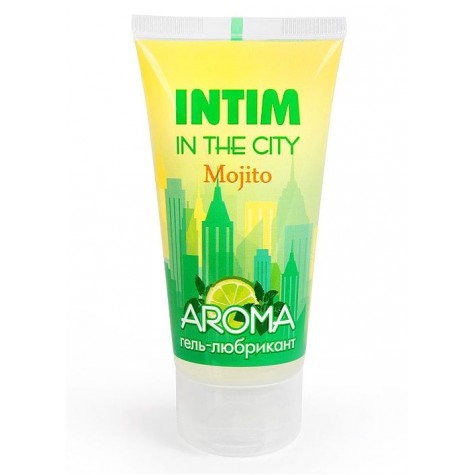 Увлажняющий лубрикант Intim Aroma с ароматом мохито - 60 гр.